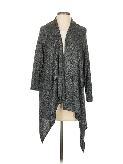 Pre-owned Nue Options Cardigan Sweater In Gray