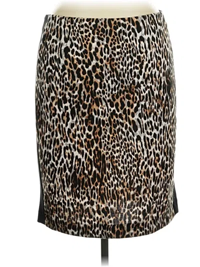 Pre-owned Nue Options Casual Skirt In Brown