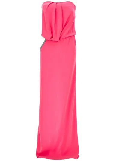 NUÉ RHINESTONE-EMBELLISHED MAXI DRESS