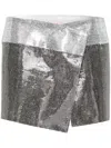 Nué Mirror Skirt In Silver