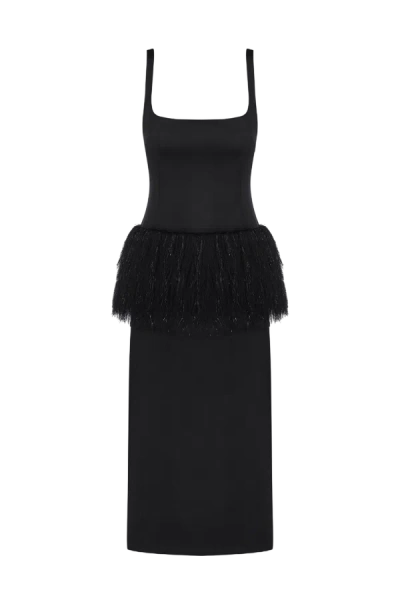 Nué Saskia Dress In Black