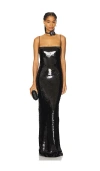 Nue Studio Bare Maxi Dress In 黑色