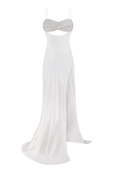 Nué Eternity Dress Maxi In White