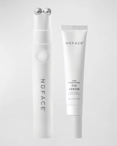 Nuface Fix Device With Serum In White