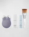 Nuface Mini+ Smart Petite Facial Toning Device Kit In Violet Haze