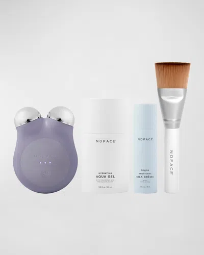 Nuface Mini+ Smart Petite Facial Toning Device Kit In Violet Haze
