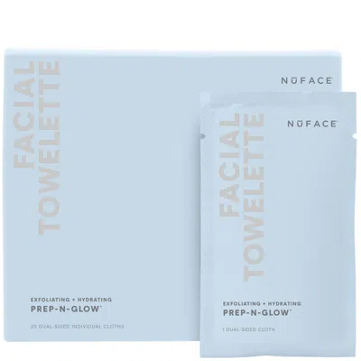 Nuface Prep-n-glow Facial Towelette (20 Pack)