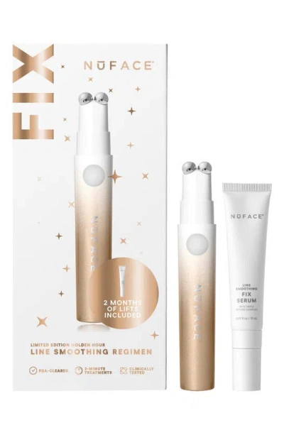 Nuface Refreshed Fix® Golden Hour Starter Kit In White