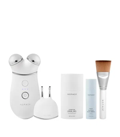 Nuface Trinity+ Eye And Lip Set In White