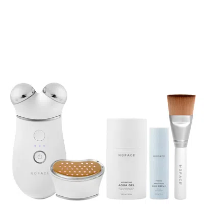 Nuface Trinity+ Led And Wrinkle Reducer Attachment Set In White