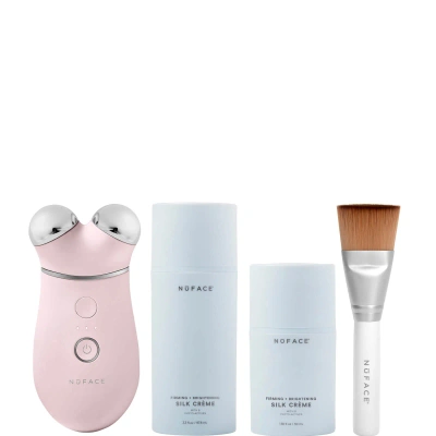 Nuface Trinity+ Sandy Rose Starter Kit In Multi