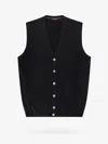 Nugnes 1920 Virgin Wool Cardigan In Black