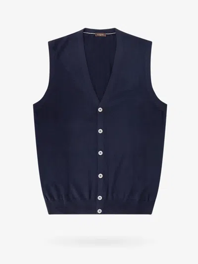 Nugnes 1920 Cardigan In Blue