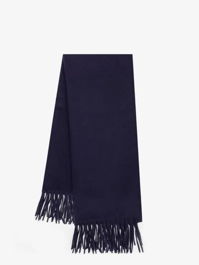 Nugnes 1920 Cashmere Scarf In Blue