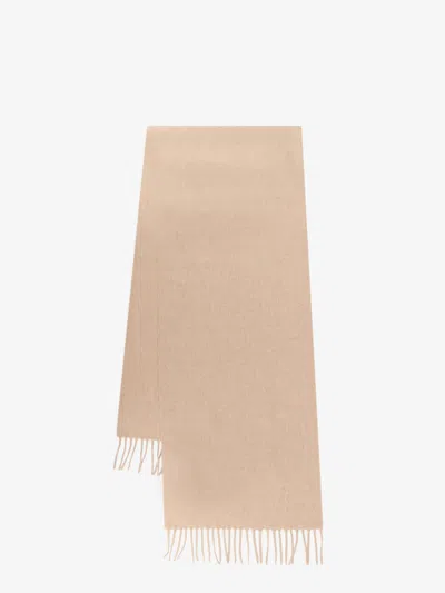 Nugnes 1920 Cashmere Scarf In Brown