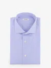 Nugnes 1920 Classic Cotton Shirt In Blue