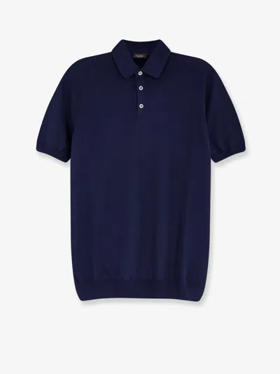 Nugnes 1920 Cotton Polo Shirt In Blue