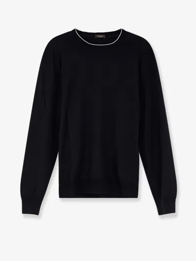 Nugnes 1920 Cotton Sweater In Black
