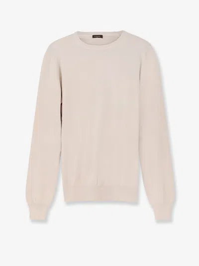 Nugnes 1920 Cotton Sweater In Sand