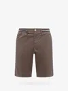 Nugnes 1920 Regular Fit Cotton Blend Shorts