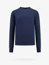 Nugnes 1920 Regular Fit Cotton Sweater In Blue