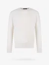 Nugnes 1920 Ribbed Cashmere Sweater In White