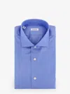 Nugnes 1920 Classic Cotton Shirt In Blue
