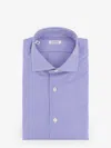 Nugnes 1920 Classic Cotton Shirt In Blue