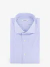 Nugnes 1920 Classic Cotton Shirt In Blue