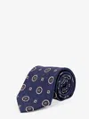 Nugnes 1920 Silk Tie In Blue