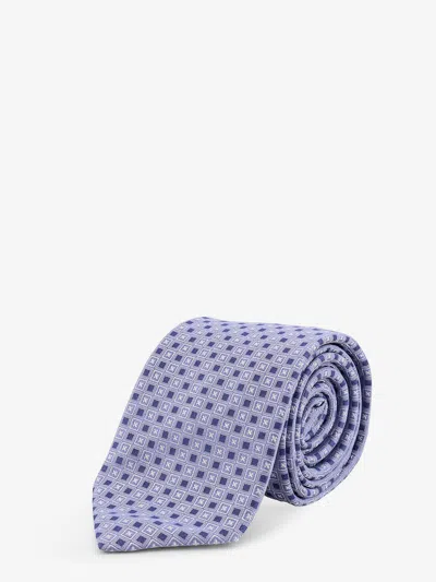 Nugnes 1920 Silk Tie In Blue