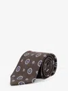 Nugnes 1920 Silk Tie In Brown