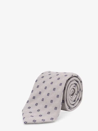Nugnes 1920 Silk Tie In Gray