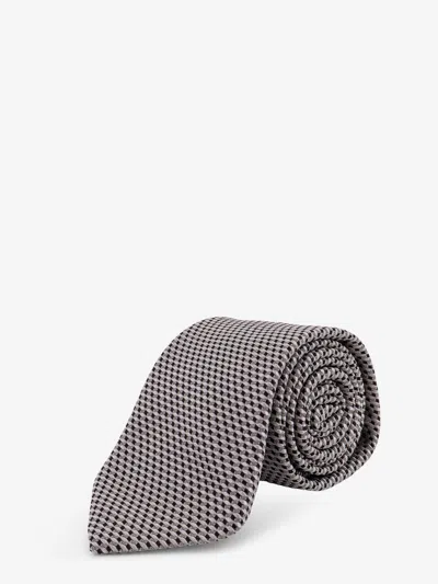Nugnes 1920 Silk Tie In Gray