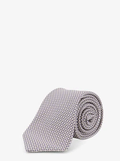 Nugnes 1920 Silk Tie In Gray