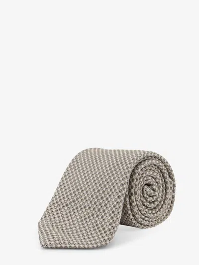 Nugnes 1920 Silk Tie In Gray