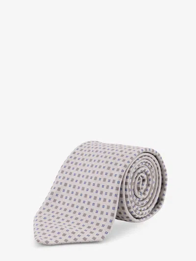 Nugnes 1920 Silk Tie In Gray