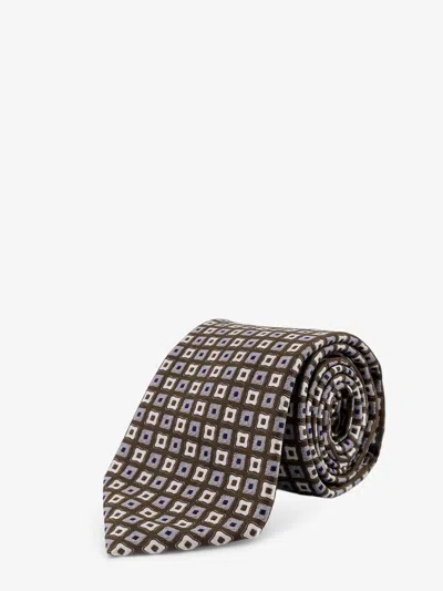 Nugnes 1920 Silk Tie In Green