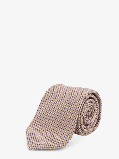 Nugnes 1920 Silk Tie In Sand