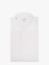Nugnes 1920 Slim Fit Cotton Shirt With Plastron