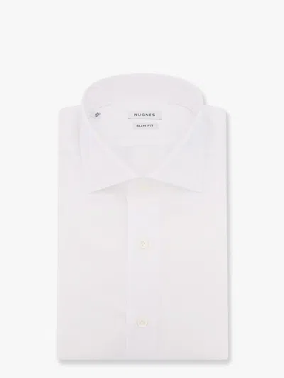 Nugnes 1920 Slim Fit Cotton T-shirt In White