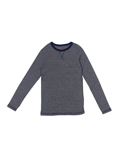 Pre-owned Nui Nalu Babies' Long Sleeve T-shirt In Blue