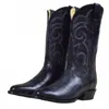 Null Men's Parker R-toe Boot In Black In Black