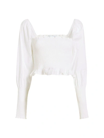 Null Women's The Grace Nap Top In White