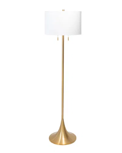 Nuloom 64in Metal Deedra Floor Lamp