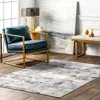 NULOOM AALIYAH CASUAL ABSTRACT MACHINE WASHABLE AREA RUG