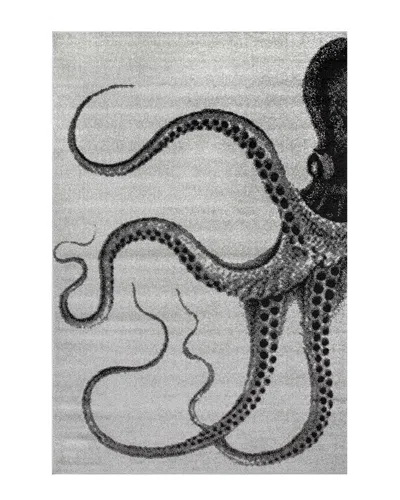 Nuloom Adrienne Octopus Rug In Grey