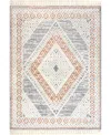 Nuloom Acacia Raised Diamond Tasseled Area Rug In Beige
