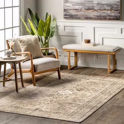 Nuloom Alecia Persian Machine Washable Area Rug