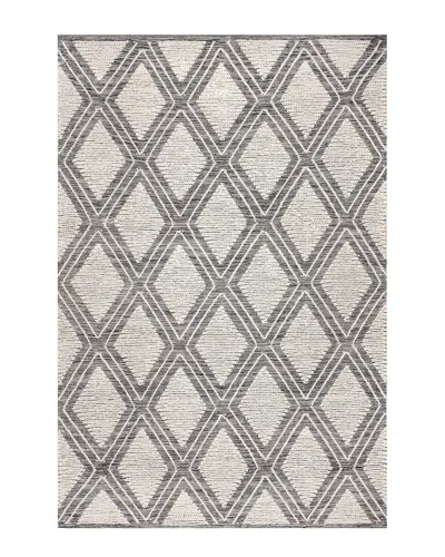 Nuloom Amada Hand Loomed Textured Diamonds Cotton Rug In Ivory